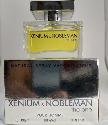 xenium & nobleman the one  cologne for men By Xenium    3.3oz Rare!!!  (E)