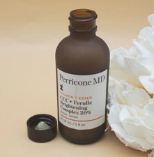 Perricone MD Vitamin C Ester CCC+Ferulic Brightening Complex 20% Serum 2 ML NEW 
