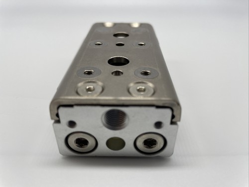 SMC MXQ12C-10Z / MXQ12C10Z Precisión Deslizable Montaje en Mesa Neumático Acero Inoxidable - Imagen 9 de 10