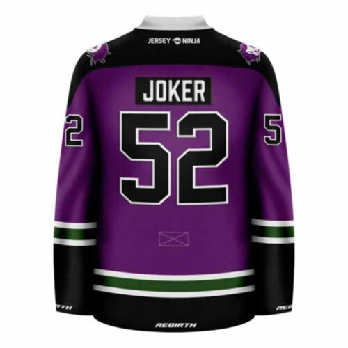 Poker Night Jokers Wild Hockey Jersey - Picture 3 of 6