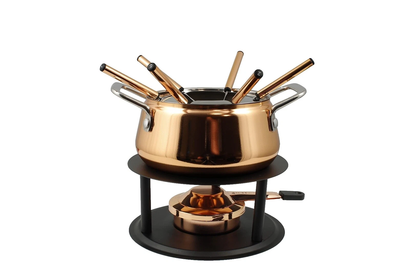 Swissmar Stainless Steel Electric Fondue Sets