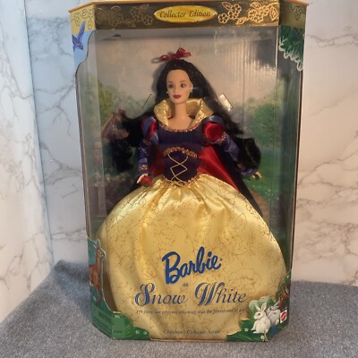 Snow White Barbie Doll Disney Princess Collector Edition 1998