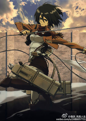 Mikasa Aot Free Attack On Titan Mikasa Ackerman Zerochan 01 POSTER