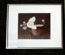 Heide Dahl: Anemonen  Blumen-Kunstdruck gerahmt im RINX-Rahmen 30x24cm