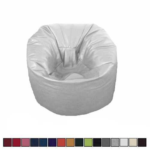 Large Beanbag FAUX LEATHER Chair Tub Bean Bag Adult Kids Seat Lounger Gaming - Picture 33 of 49