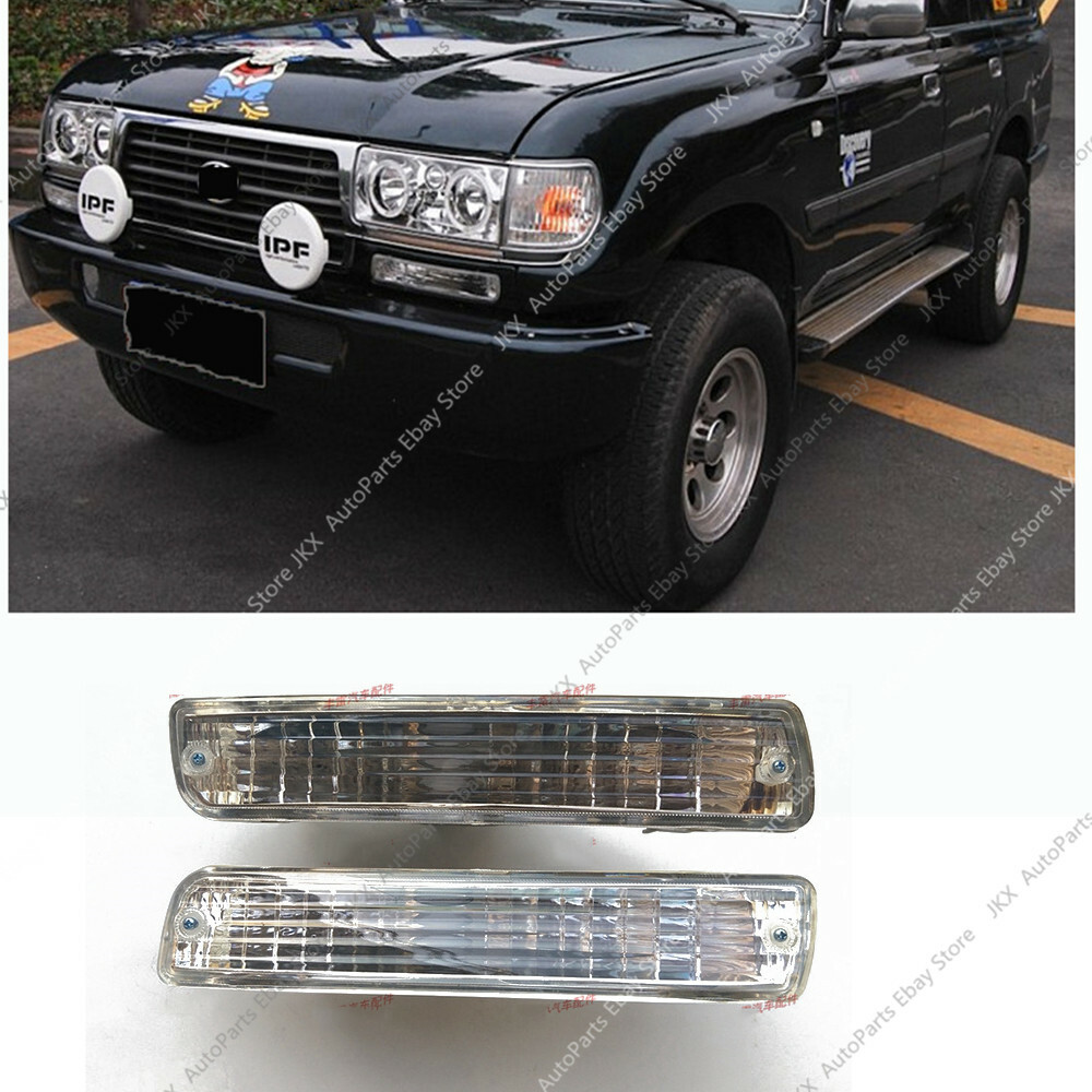 Front Bumper Fog Driving Light k For 91-97 Toyota Land Cruiser