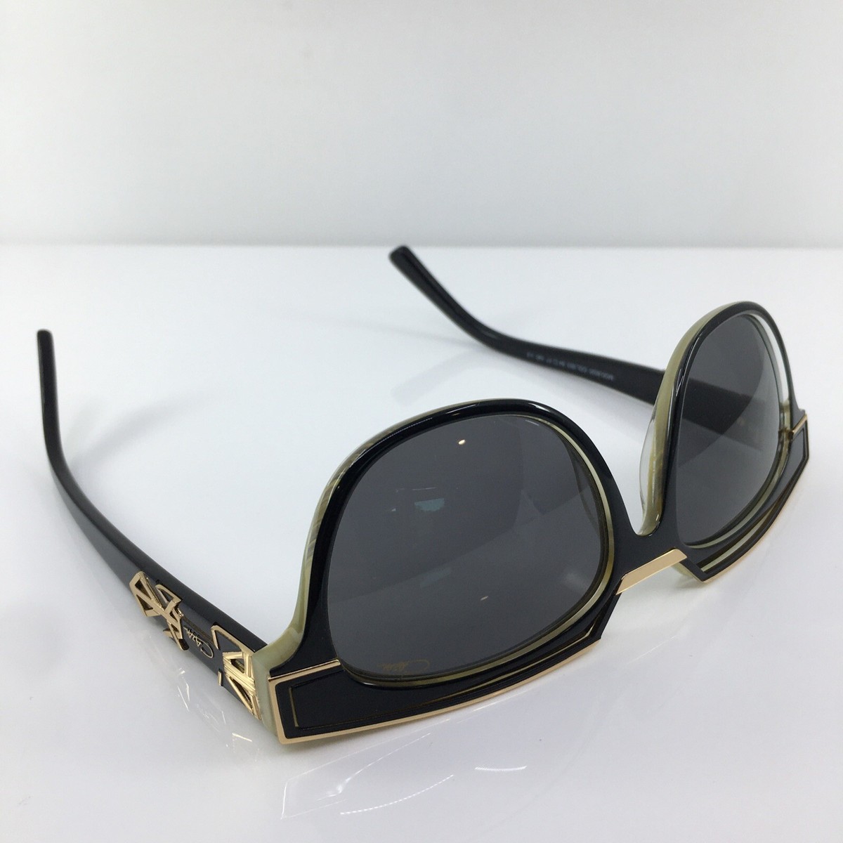 New Cazal Legends 8025 Sunglasses Authentic C. 003 Shiny Black 54