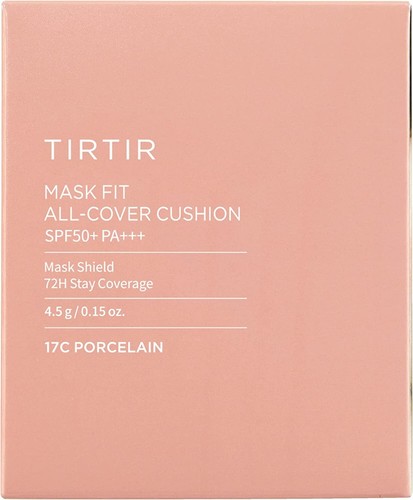 TIRTIR Mask Fit Mini All Cover Cushion 4.5g 17C Color From Japan Free Shipping - Picture 2 of 4