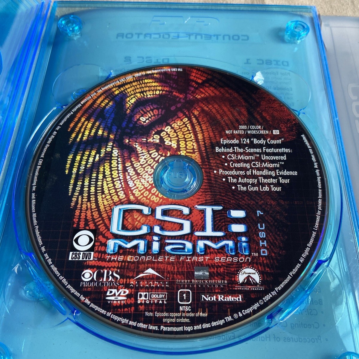 CSI Miami: Second Season 2 (DVD 2003 7-Disc Set W/ Slipcover
