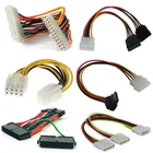 PSU Cable, Adapters, Connectors, Extensions 20/24pin, Molex, SATA, Pci-E, P4