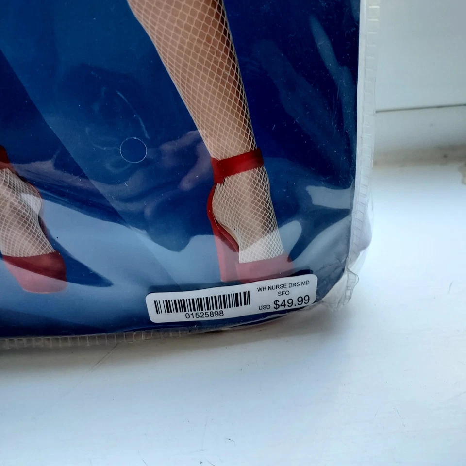 Ночная смена Hottie Хэллоуин костюм для взрослых M (8-10) - оригинальная упаковка - Изображение 2 из 4