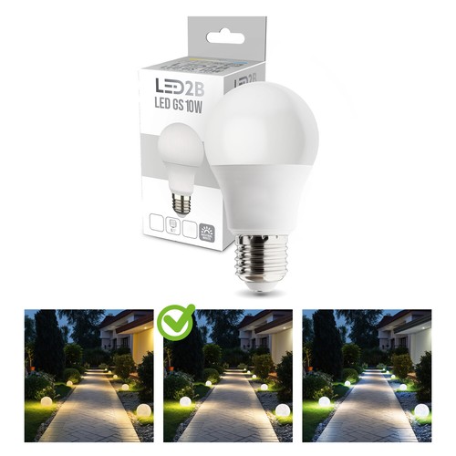 Stein Kugelleuchten Außen 28 cm Gartenleuchten + LED-Glühbirne GS 7W E27 4000K - Bild 6 von 10