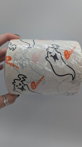Vintage Rolle Cleo Halloween Grusel Geist Neuheit Toilettenpapier Tissue - Bild 4 von 6