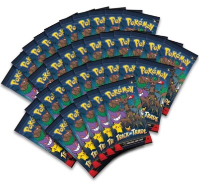   X-1 Single Pokemon Halloween TCG 2024 Trick Or Trade BOoster Pack 