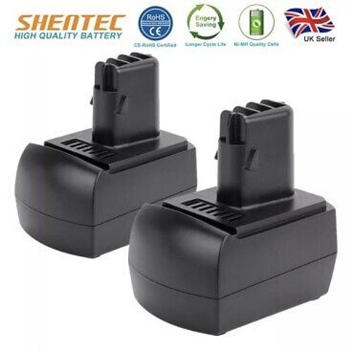 12V 2x 3.0AH Ni-MH Battery ForMetabo BSZ12 Impuls BZ12SPBS12SP 6.25473 - Picture 9 of 15