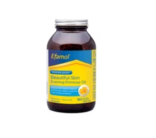 Efamol Pure Evening Primrose Oil 1000mg Beautiful Skin Healthy Glow 180 Caps NEW