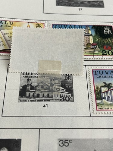 Tuvalu 1976 SG#45-49 Christmas MNH Set #E96996,CTO 5 Stamps - Picture 5 of 24