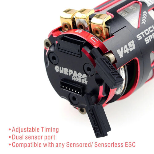 Rocket 540 Sensored Brushless Motor for 1/10 1/12 1/14 RC Drift Racing Car - Picture 9 of 28