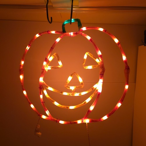 Mr Christmas Pumpkin Jack O Lantern Rope Light Halloween Decoration Target 1995
