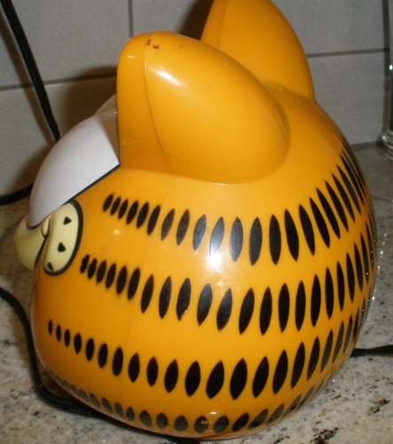 Vtg 1993 GARFIELD Sunbeam Electronic LED Digital Alarm Clock 887-109 (SEE DESCRI - Picture 4 of 5