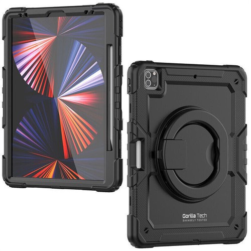 Smart Case For iPad Pro 12.9 6th Gen,12.9 5th Gen, 12.9 4th Gen With Hand Strap - Picture 36 of 56
