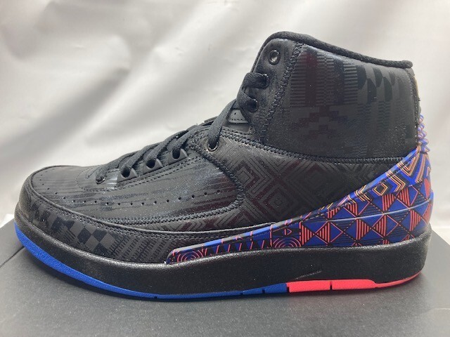 Air Jordan 2 Retro BHM, Men's Size 9.5, Black/ Metallic Gold Air Jordan 2 Retro BHM, Men's Size 9.5, Black/ Metallic Gold