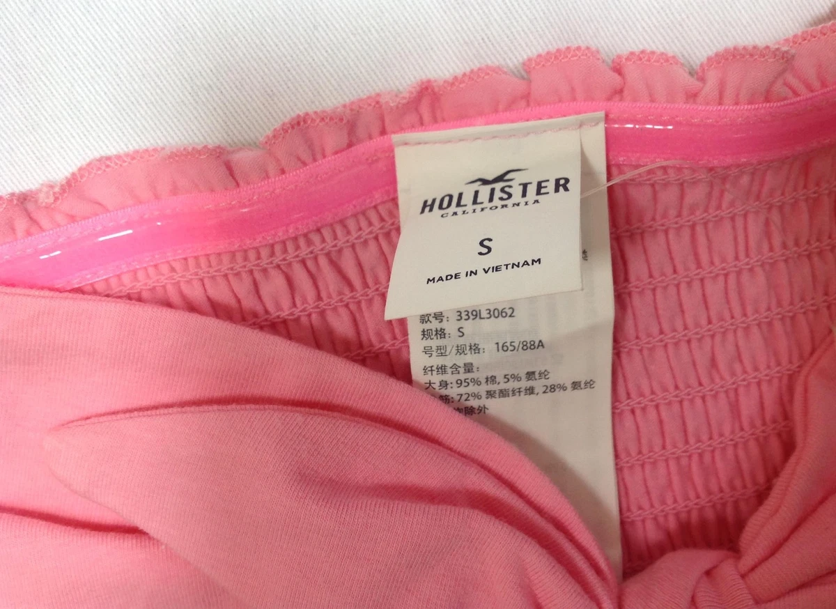 Hollister pink top cheap