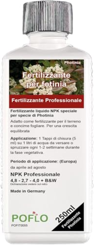 POFLOFertilizzante liquido speciale per specie di Photinia - parent (250ml)