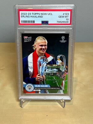 その他 2019 topps now ERLING HAALAND psa10 2019 ERLING HAALAND TOPPS UEFA MATCH ATTAX CARD #SAL13