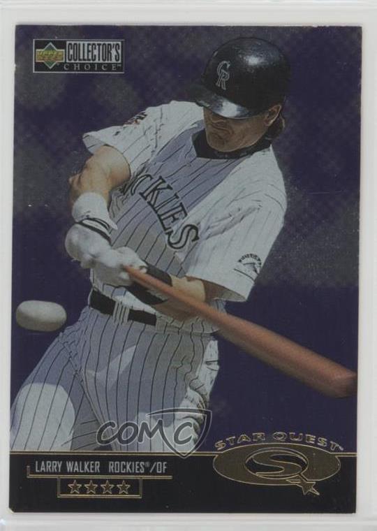 1998 Upper Deck Collector's Choice Starquest Larry Walker #SQ86 HOF