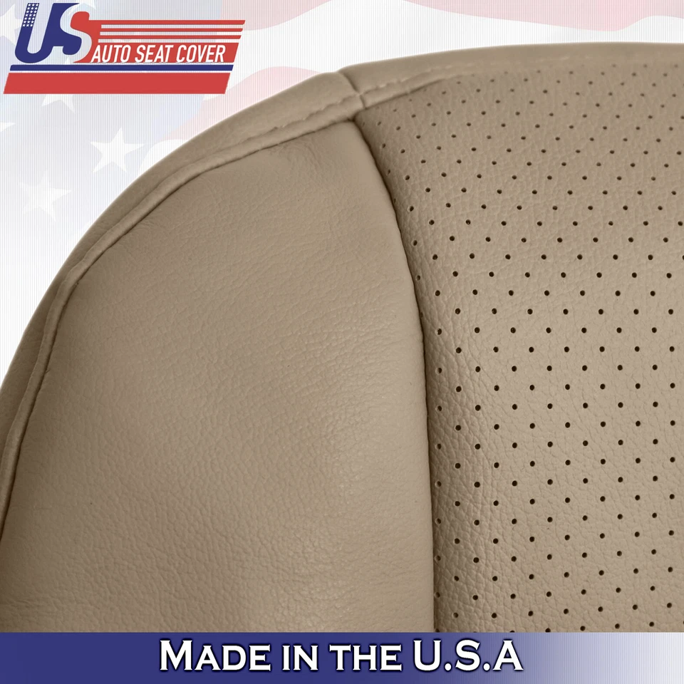 Cubierta de asiento inferior de cuero tostado para pasajero Acura RL 2005 2006 2007 2008 Foto 2 de 4