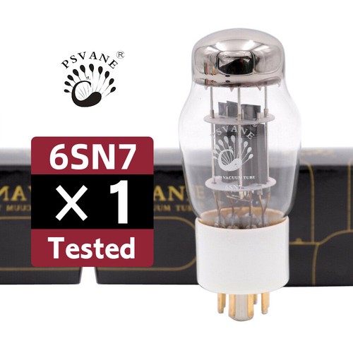 1PC PSVANE Tested 6SN7 Valve TubeReplace TUNG-SOL SOVTEK EH JJ 6SN7 6N8P - Picture 1 of 6