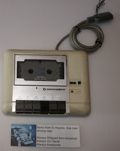 Commodore Computer C2N Datasette Unit Model 1530 Cassette in box Untested - Picture 5 of 7