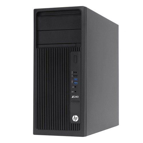 PC Tour HP WorkStation Z240 MT Intel i3-6100 RAM 8Go SSD 120Go Windows 10 Wifi - Photo 4/7