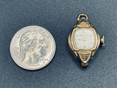 Reloj Bulova Placa Oro 10K Damas NO Funciona 6BO I23 - Imagen 7 de 9