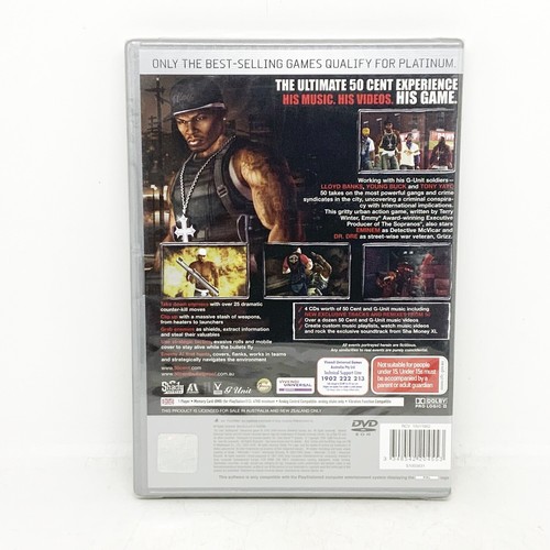 50 Cent Bulletproof (Brand New Sealed) - Playstation 2 - Ps2 - Free Post! - Picture 2 of 4