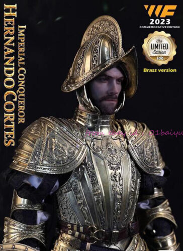 Perfect Coomodel Se2301 1/6 Imperial Conqueror Hernando Cortes Messing Ver Action