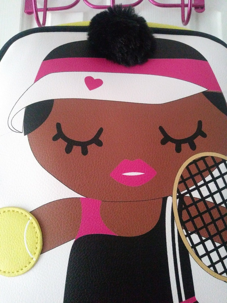 Betsey Johnson Tennis Player Backpack - Black, White, Pink, Yellow Betsey Johnson | Bags | Luv Betsey Johnson Unicorn Kitsch  main image 2