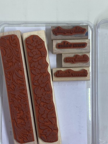 Stamping Up Rubber Wood Stamp Sets YOU PICK List #3 Complete Crafts Scrapbooking - Picture 59 of 896