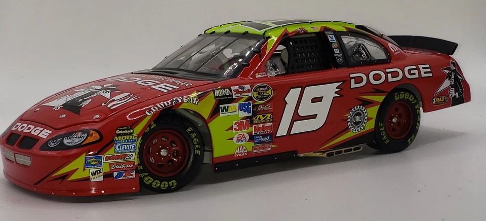 Jeremy Mayfield #19 Dodge Dealers/Mad Magazine 2004 1/24 fundido a presión 1 de 108 QVC Foto 3 de 4