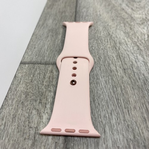 Genuine Apple Watch Band Strap Pink Sand 38/40/41mm 42/44/45/49mm -Rose Gold Pin - Picture 2 of 14