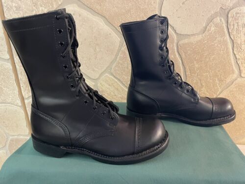 Mens 9.5 E Corcoran 10 Inch Original Jump Boot Style 1500 USA Made Black NEW - Picture 4 of 9