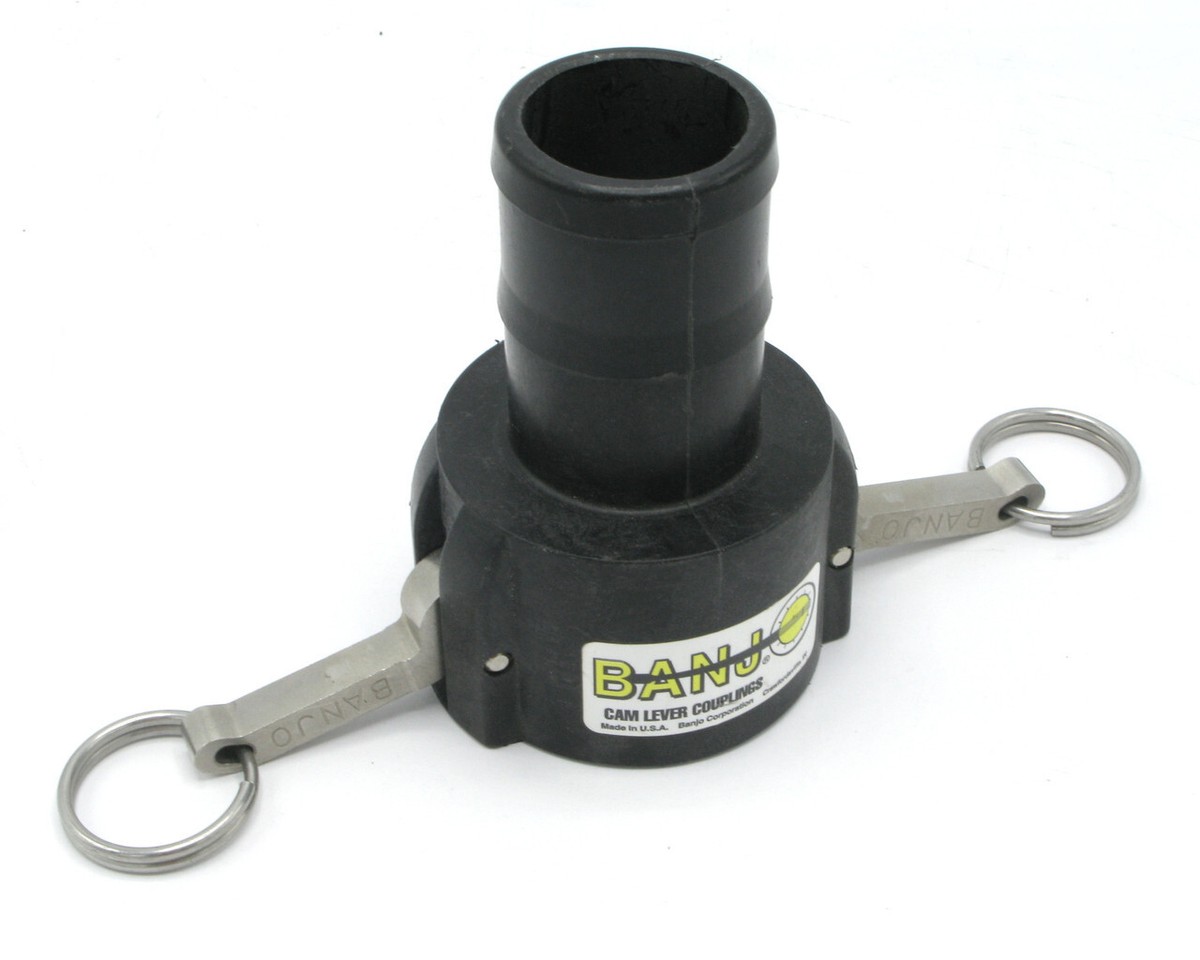 Lotto Di 2 - Banjo 200F Poly Cam Leva Accoppiamento 2" Adattatore - Foto 7