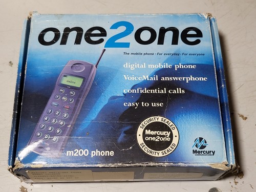 MERCURY M200 FIRST BOXED GSM - Brick Mobile Cell Phone Vintage Retro Collectable - 第 3/10 張圖片