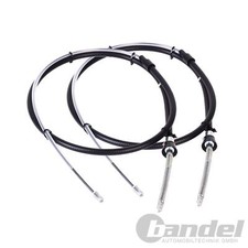 2x HANDBREMSSEILE HINTEN LINKS RECHTS für VW POLO FOX SEAT IBIZA 4 SKODA FABIA