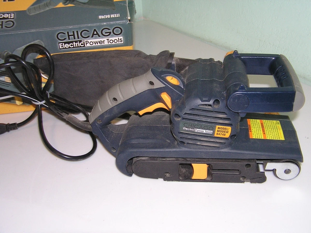 Chicago Electric 3x21 Belt SANDER 94748 Tested Working