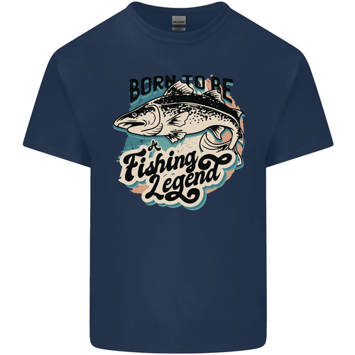 Born to Be a Fishing Legend Fisherman Kids T-Shirt Boys Girls - Picture 27 of 77