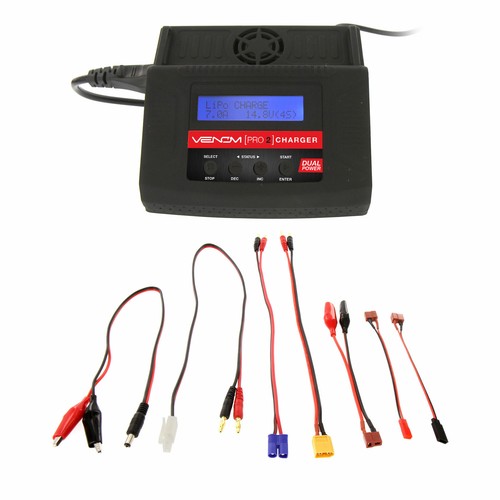 Venom 20C 2S 4000mAh 7.4V LiPo Battery with Pro 2 Charger Combo - Picture 4 of 6