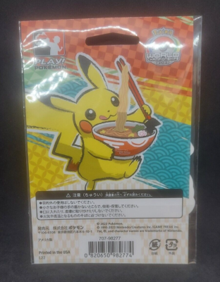 Pokémon 2023 World Championships Yokohama Japan Stickers Set