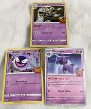 The Pokemon Company International, Pokemon Trick or Trade Single Cards, Lot of 3